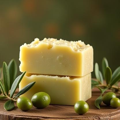 Jabón artesanal de oliva