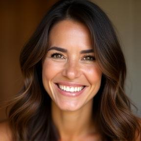 Rosa Gutiérrez feliz con su champú vegano
